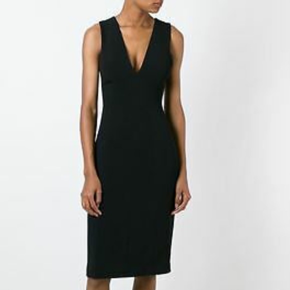 T by Alexander Wang Black Sheath lined dress - Picture 1 of 13